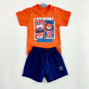 CONJUNTO MOLETOM MANGA ZOO ANIMAIS - Imagem 1