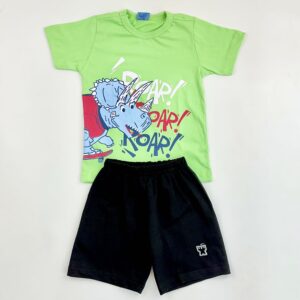 CONJUNTO MOLETOM MANGA RINOCERONTE