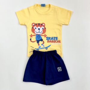 CONJUNTO MOLETOM MANGA TIGRE