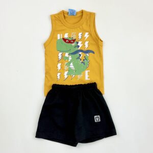 CONJUNTO MOLETOM REGATA DINO HERÓI - Imagem 1