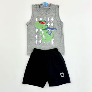 CONJUNTO MOLETOM REGATA DINO HERÓI - Imagem 5