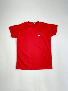 CAMISA DRYFIT NK VERMELHO ABERTO