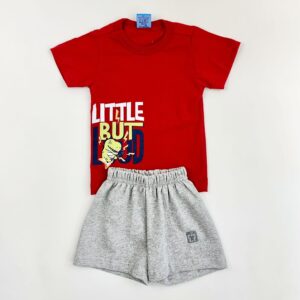 CONJUNTO MOLETOM MANGA DINO ROCK - Imagem 1