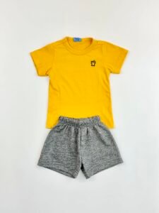 CONJUNTO MOLETOM MANGA CASTELO LISO