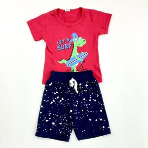 CONJUNTO MOLETOM DINO SURF - Imagem 1