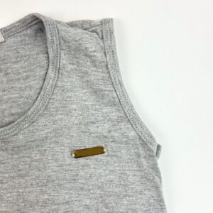 REGATA PLAQUINHA CINZA - Imagem 2