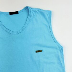 REGATA PLAQUINHA AZUL CLARO - Imagem 2