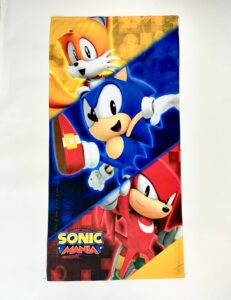 TOALHA DE BANHO SONIC