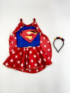 FANTASIA SUPER MULHER VESTIDO