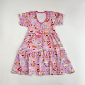 VESTIDO CANELADO MANGA - Imagem 3