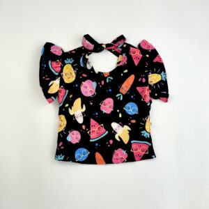 BLUSA MANGUINHA ESTAMPINHAS - Imagem 10