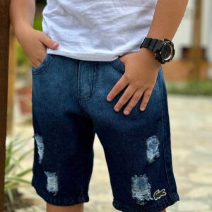 BERMUDA JEANS LA BORDADO - Imagem 2