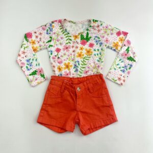CONJUNTO CA MANGA FLORAL - Imagem 4