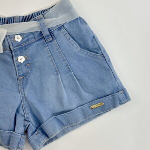SHORT RAY BOTÃO FLORZINHAS - Imagem 2