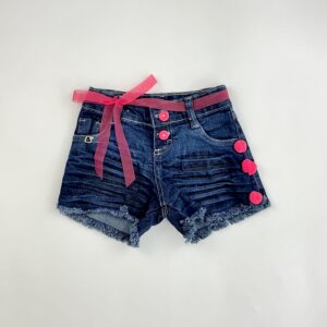SHORT RAY TRES BOLINHAS ROSAS - Imagem 4