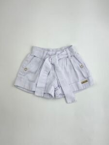 SHORT RAY BRANCO DOBRINHA