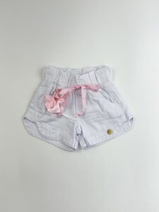 SHORT RAY BRANCO FRANZIDO