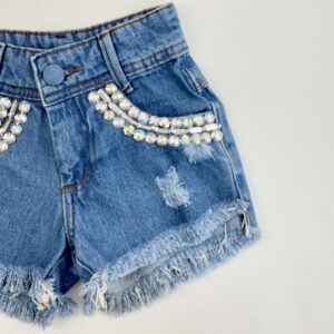 SHORT JEANS DOCE PEDRAS BOLSO - Imagem 2