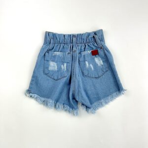 SHORT BOTOES LANTEJOULAS BORBOLETA - Imagem 3