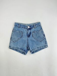 SHORT JEANS PEDRINHAS GALEGO