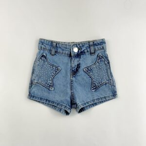 SHORT JEANS PEDRINHAS GALEGO - Imagem 2