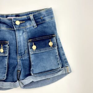 SHORT JEANS CARGO ZUN - Imagem 2