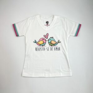 T-SHIRT LINDA PASSARINHO - Imagem 3