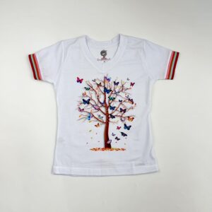 T-SHIRT LINDA BORBOLETA