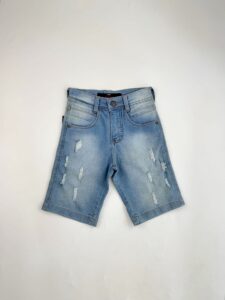 BERMUDA JEANS AD DESTROYED