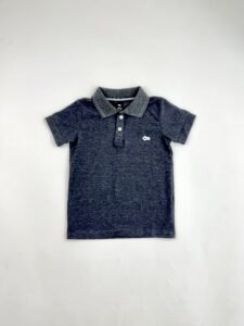 CAMISA POLO VISUAL GRAFITE