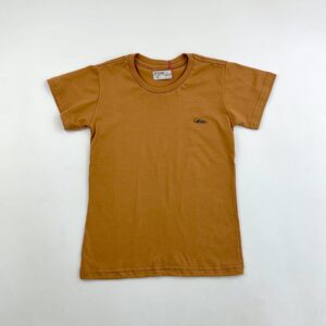 CAMISA MASCULINA PLAQUINHA MARROM