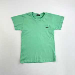 CAMISA MASCULINA PLAQUINHA VERDE CLARO