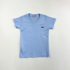 CAMISA MASCULINA PLAQUINHA AZUL BEBÊ - Imagem 1