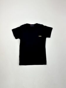 CAMISA MASCULINA PLAQUINHA  PRETA