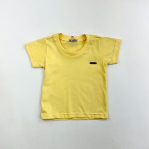 CAMISA MASCULINA PLAQUINHA AMARELA