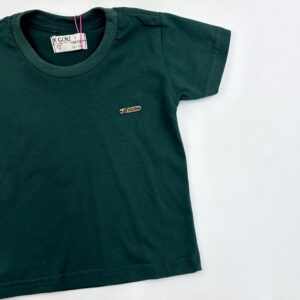 CAMISA MASCULINA PLAQUINHA VERDE ESCURO - Imagem 2
