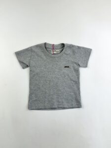 CAMISA MASCULINA PLAQUINHA CINZA