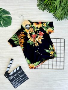 CAMISA BOTÃO FLORIDA