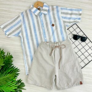 CONJUNTO LINHO MAS LISTRAS - Imagem 2