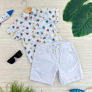 CAMISA BOTÃO PEIXE