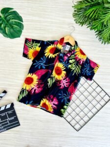 CAMISA BOTÃO GIRASSOL