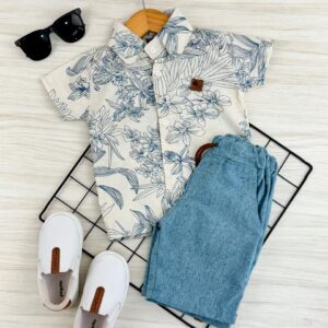CONJUNTO LINHO MAS FLORAL - Imagem 1